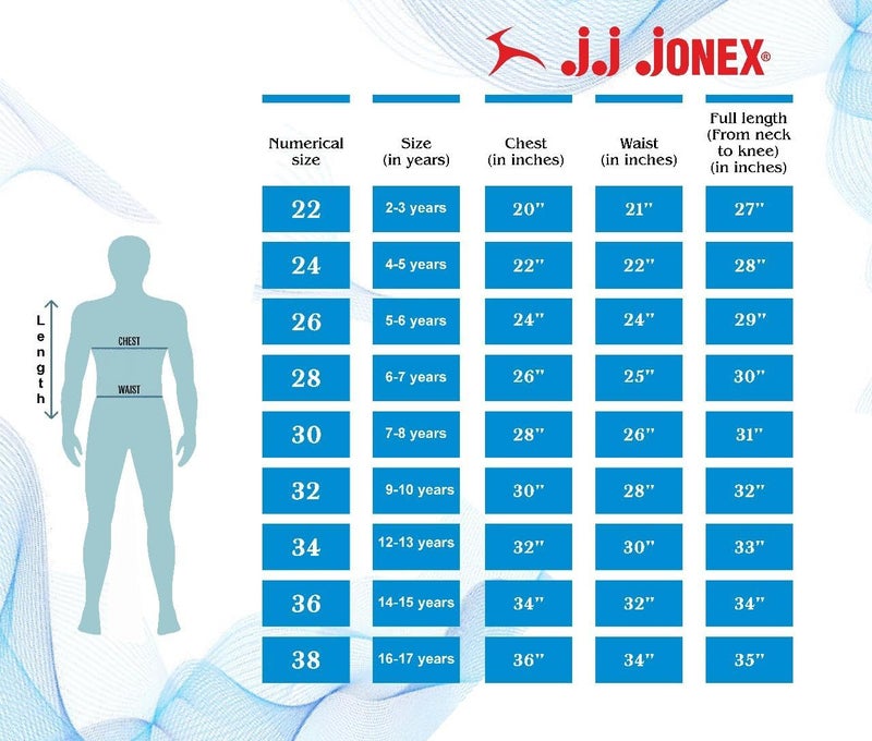 Jonex Unisex Swim and Skating Wear - Red, Size 28 - Image 2